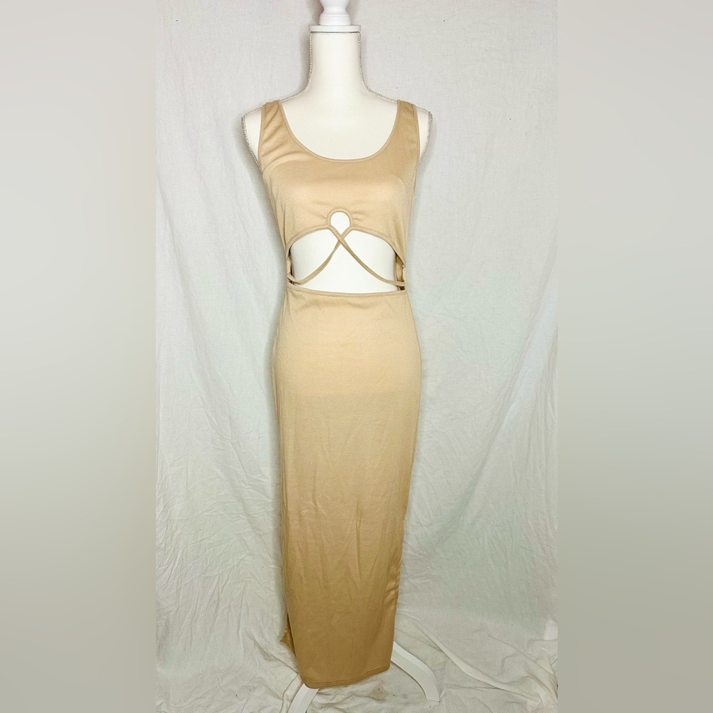 Beige Maxi Dress